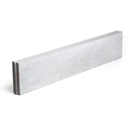 Cobo Garden Opsluitband - Beton - Grijs - 100x20x6cm