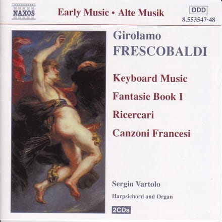 Sergio Vartolo - Frescobaldi: Fantasie Book 1 - Ricercari (2 CD)