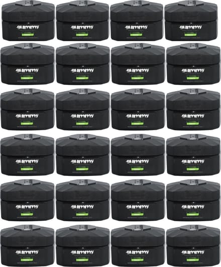 Gummy Hairgel Keratin 500ml Groen - 24 Stuks