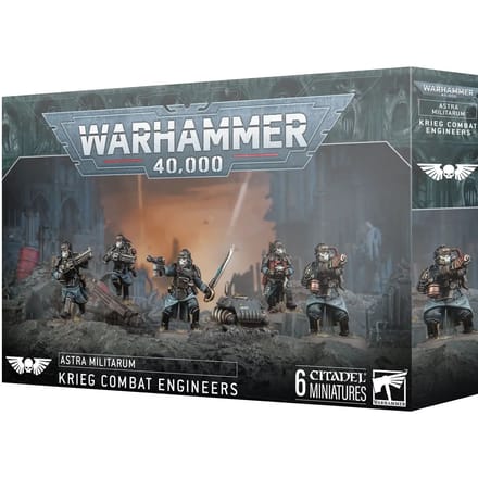 Beeldje Games Workshop Warhammer 40k - Astra Militarum Sapeurs de Krieg (x6)