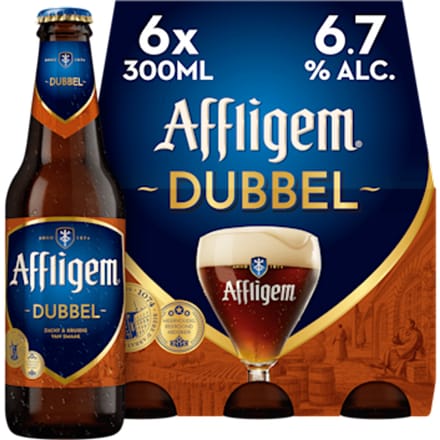Dubbel bier fles