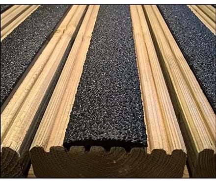 Antislip Terrasstroken Set van 20 - 600 mm voor Buitenveiligheid