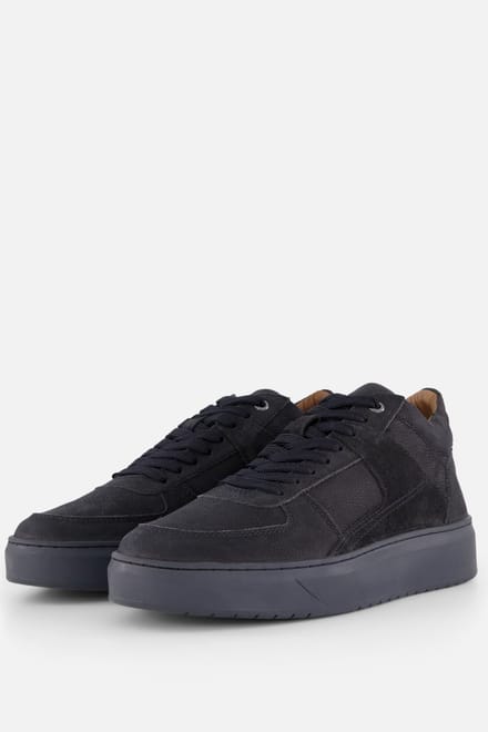 Vertice Veterschoenen blauw Leer - Maat 43
