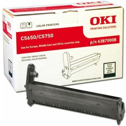 OKI Drum Zwart 20000sh for C5650+5750 - Drum kit Zwart