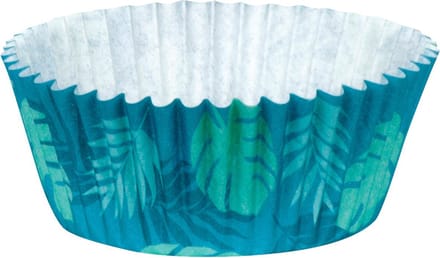 BOLAND BV - 50 Flamingo Tropic papieren cupcakevormpjes 6,5 cm