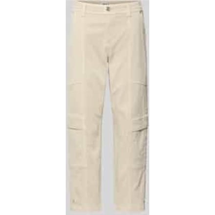 Straight fit Cargobroek van Katoenmix Model 'Ruby 2.0'