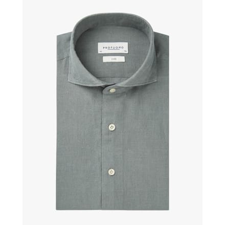 Profuomo Overhemd met lange mouwen