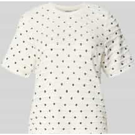 boxy fit t-shirt met all-over motief