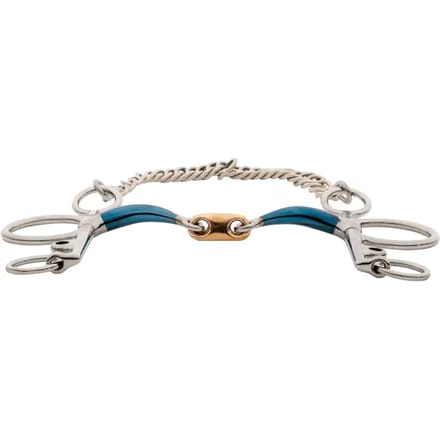 Dubbele Pelham voor paard Kavalkade Ergonomic short