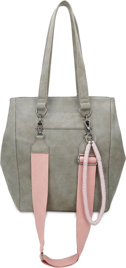Fritzi aus Preußen Schoudertas Wudy04 Rub Shopper Rock Grijs