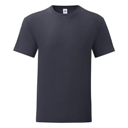 Fruit of the Loom Heren Iconisch 150 T-Shirt (Deep Navy)