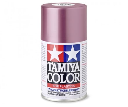 Tamiya Hobbyverf Acrylverf - TS-59 Pearl Light Red - Gloss - Acryl Spray - Verf spuitbus - 100 ml