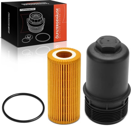 Frankberg 1x deksel oliefilterhuis voor VW Golf 6 7 Passat Audi