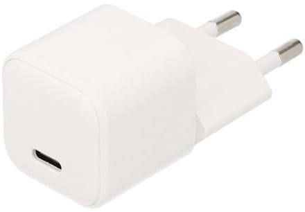 Musthavz Power Delivery USB-C Oplader 20W + USB C naar USB C Kabel - Oplader USB C - 1m - Zwart/Black