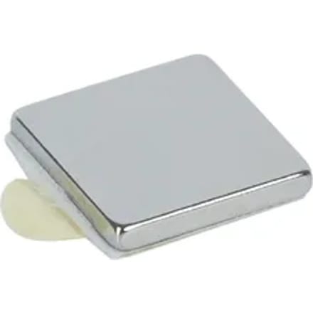 Fix-o-moll Neodymiummagneet - Vierkant Zelfklevend - Neodymium - 10x10mm - 10 Stuks