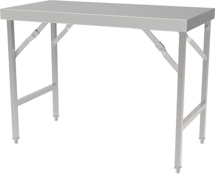 Professionele Inklapbare Werktafel | 120cm breed | RVS | Combisteel | 7490.0005 | Horeca