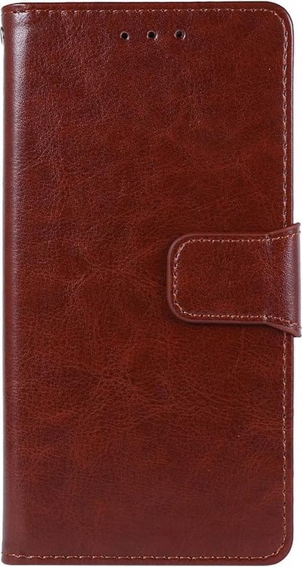 Shop4 - Oppo Reno3 Hoesje - Wallet Case Business Bruin