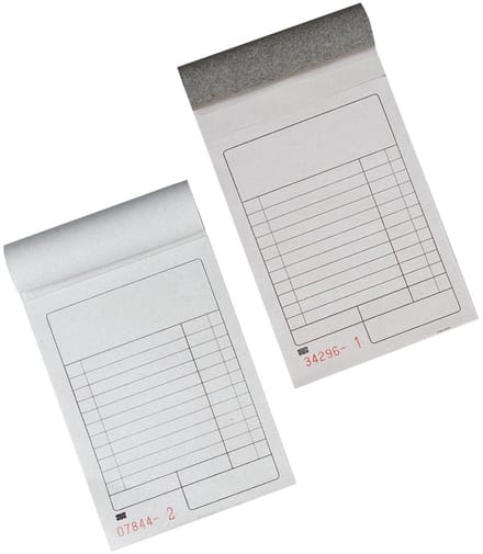 Twisk kassabonboekje carbon 2x50 vellen 25 stuks kantoor.