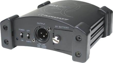 Audiophony Active Single DI-box (Direct Inject)