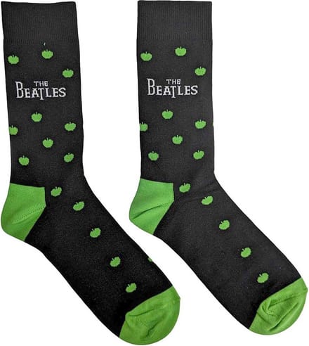 The Beatles - Drop T & Apples Sokken - EU 39-45 - Zwart