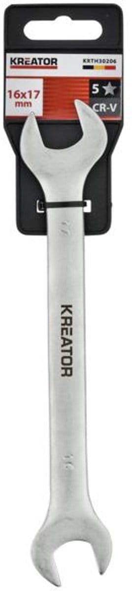 Kreator Dubbele Steeksleutel KRTH30206 - 190mm - 16x17mm