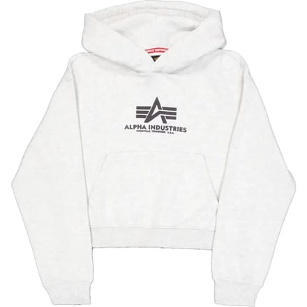 Gestreepte hoodie met pofmouwen voor dames Alpha Industries Basic