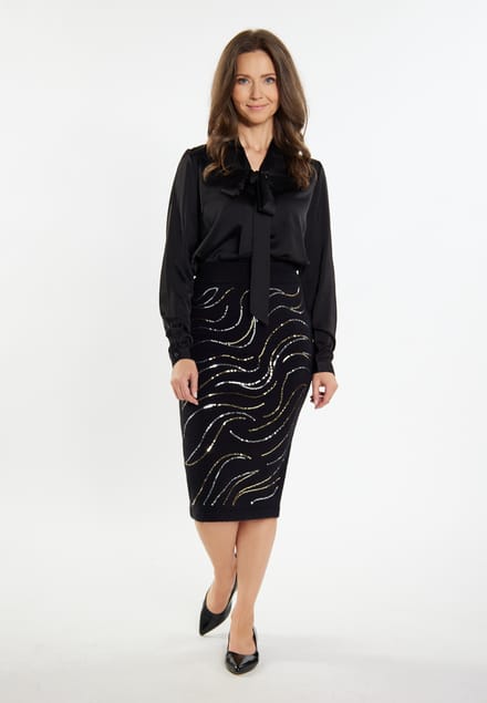 usha midirok Dames zwart