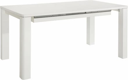 Curt-Eettafel - Verlengbaar - Wit Hoogglans