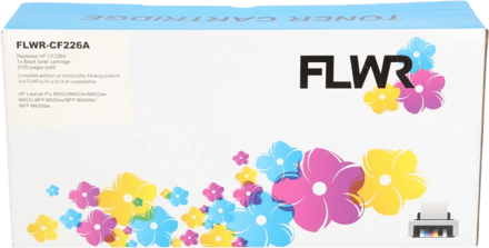 FLWR - Toner / 26A / Zwart - Geschikt voor HP