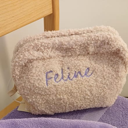 Jollein toilettas boucle met naam