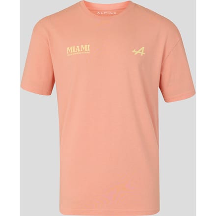 Bwt Alpine Formula One Team Miami Grafisch T-shirt - Unisex
