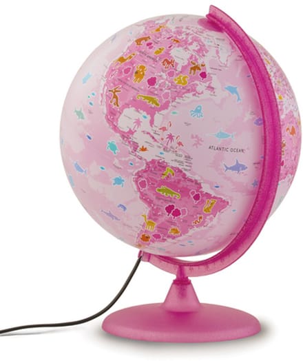 Atmosphere Globe - Wereldbol imaginary 30 cm met verlichting