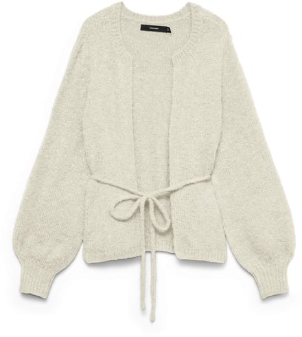 VERO MODA - VMAGNES LS O-NECK TIE CARDIGAN EXP - Dames - Cardigans