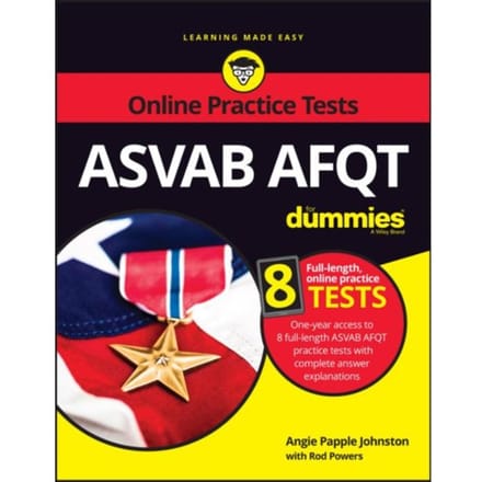 Asvab Afqt For Dummies - Angie Papple Johnston