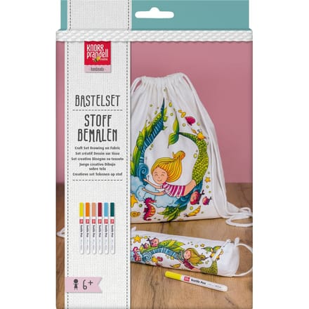Knutselset Sporttas en etui "Mermaid"