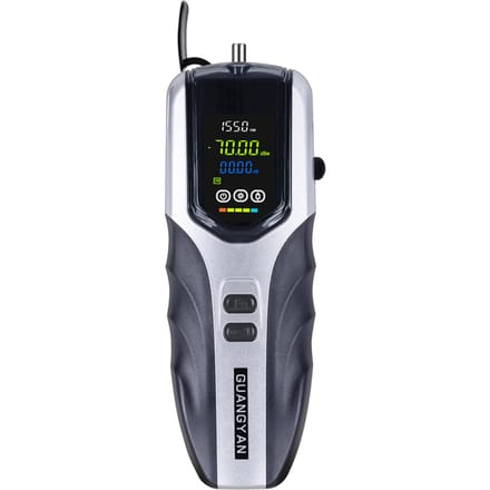 Draagbare optische vermogensmeter -70~+3dBm Oplaadbare optische vermogenstester Draagbare digitale mini zwart