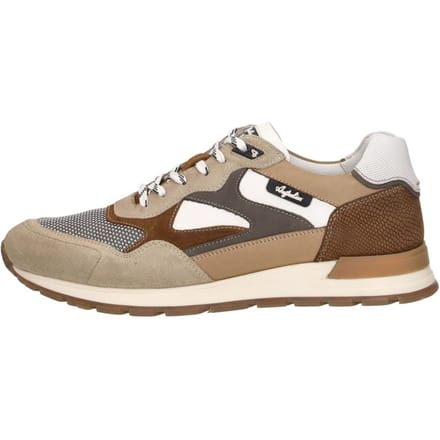 Heren Sneakers Australian Tiago White-beige Wit - Maat 43