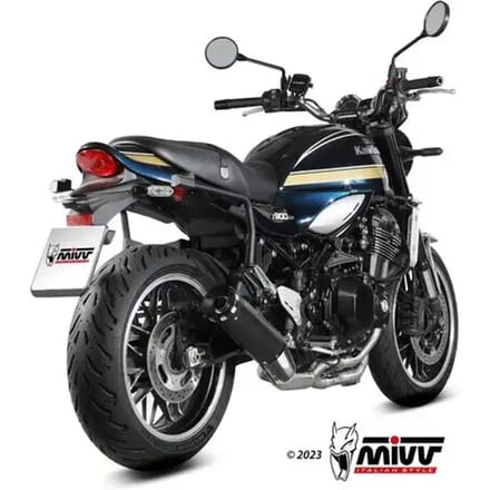 Silencer motorfiets staal Mivv HR-1 Kawasaki