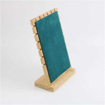 Sieraden Display - Hanger Houder - Sieraden Tonen - Fluweel Hout - 1 Stuk - Groen