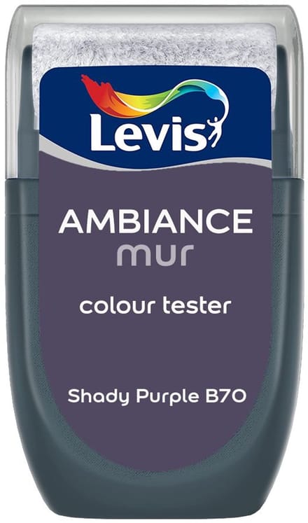 Levis - Muurverf Kleurtester Mat Mix - Shady Purple B70 - 30 ML
