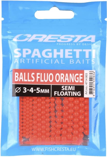 Cresta Spaghetti Balls Fluo Orange