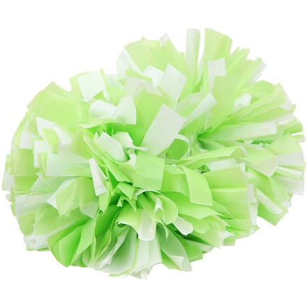 Zachte Plastic Cheerleading Pompoms Handvat Cheer Poms Bal voor Sport Dansfeest beige