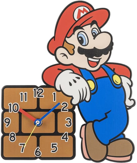 Peers Hardy - Wall Clock Super Mario - Wandklok