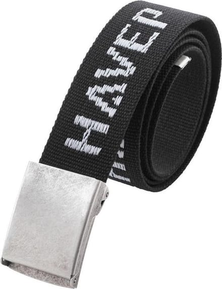 HAVEP Koppelriem zwart + logo 77353 - Zwart -