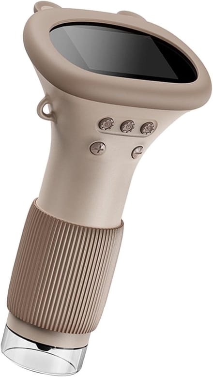 Digitale Kindermicroscoop - Pocket microscoop Handheld microscoop - STEM Onderwijs - 1000X Vergroting - 2 inch scherm - Wit