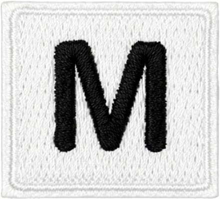 Fjesta© Oeteldonk embleem - Scrabble stijl letter M