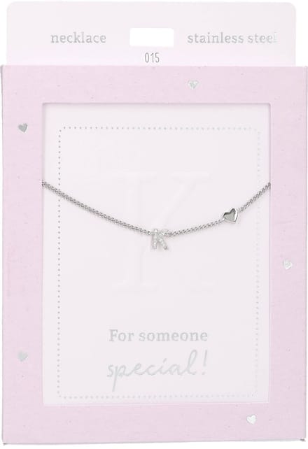 Depesche - Ketting "Heart of Gold" - mot. 015 - K - silver