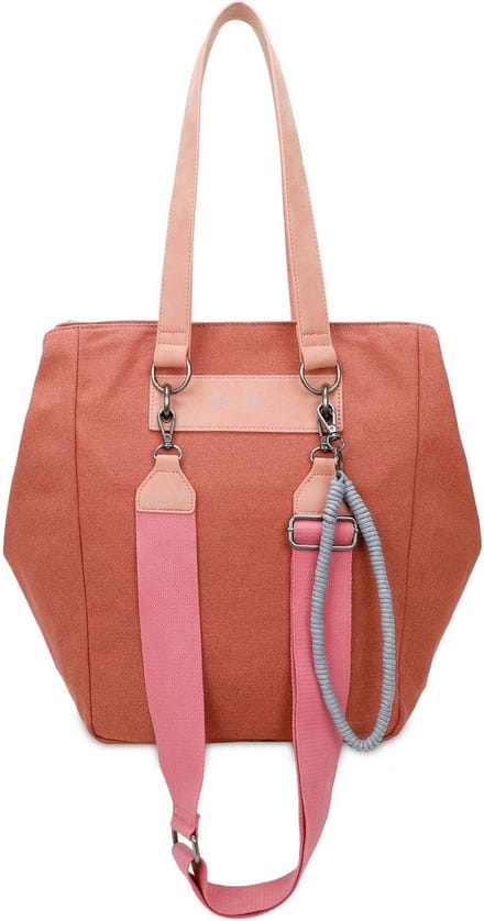 Fritzi aus Preußen Schoudertas Wudy02 Canvas Shopper Rusty Lichtrood