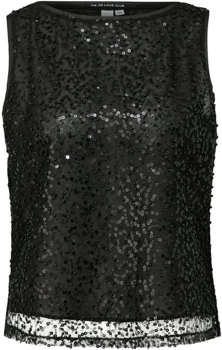 Q/S designed by - Dames bloes - Maat 38 - Vrouwen - ZWART - voering