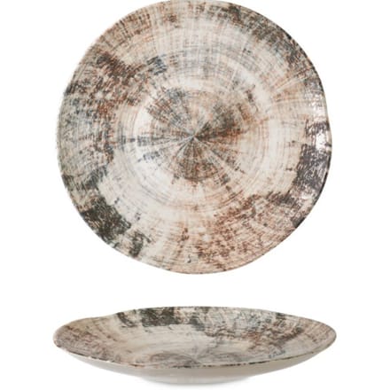 Rinart Dessertbord - Shira - Porselein - 23 cm - set van 6